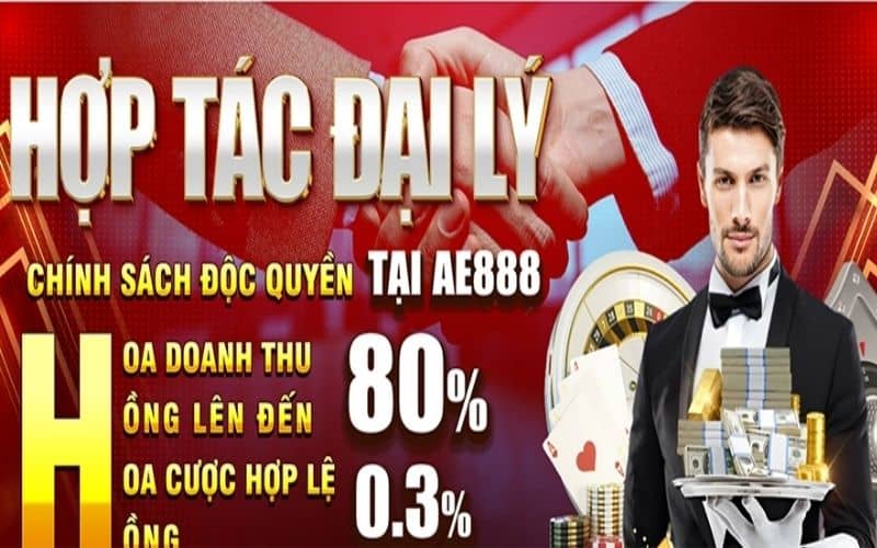 Hoa đồng cho đại lý tại AE888 cao lên tới 80% Hoa đồng cho đại lý tại AE888 cao lên tới 80%