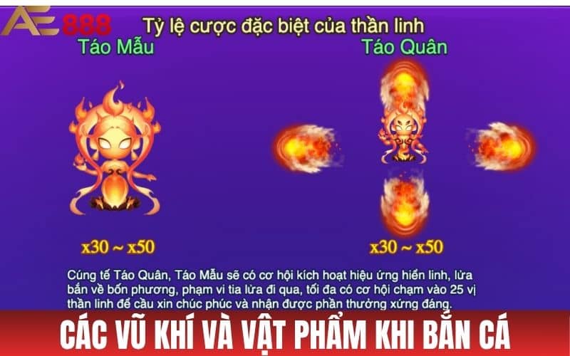 Vũ khí và vật phẩm hỗ trợ khi săn bắn trong game
